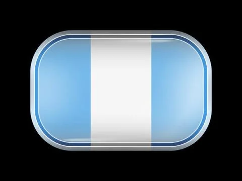 Rectangular Shape with Rounded Corners Stock Illustration