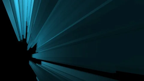 Rectangular shapes group, motion 3d long rectangles with mask Stock Footage 119005587