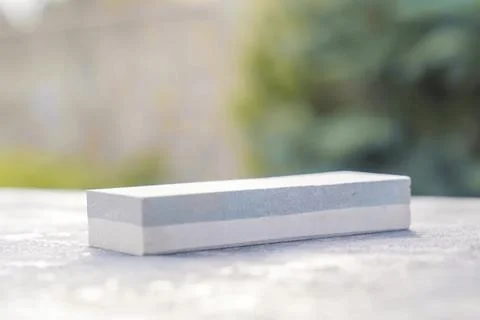 Rectangular Sharpening, Stone with Two Kinds of Grains Stock Photos