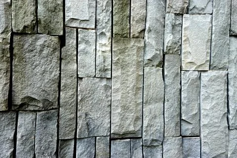 Rectangular stones set in a geometric pattern. Foto stock
