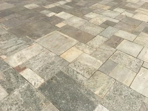 Rectangular stones surface Stock Photos