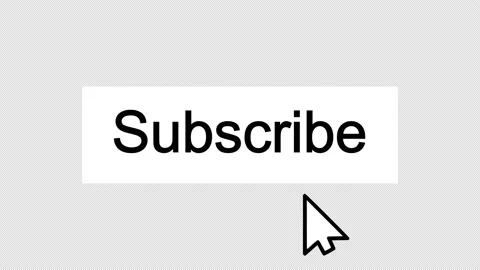 Rectangular Subscribe Button Animation, Black And White 스톡 동영상 220978703