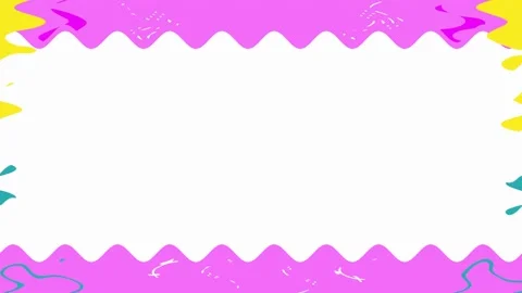 Rectangular wavy all over the screen, horizontal frame with abstract shapes.. Stock Footage 270315829