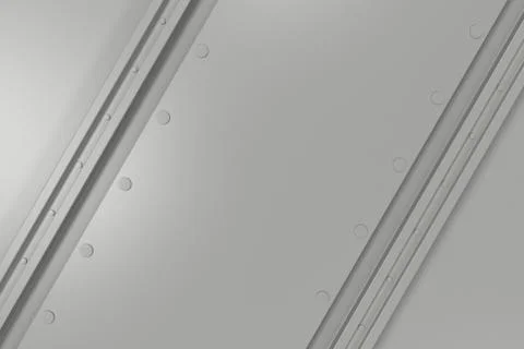 Rectangular white plate texture with rivets Stock Illustration