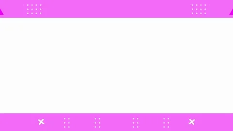 Rectangular for the whole screen, horizontal frame with abstract shapes, pi.. Stock Footage 270315820