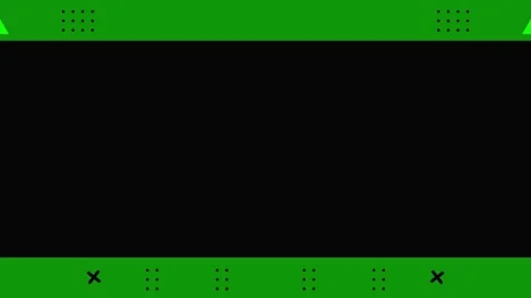 Rectangular for the whole screen, horizontal frame with abstract shapes, gr.. Stock Footage 270315825