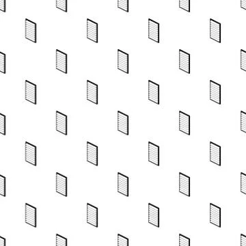 Rectangular window frame pattern vector seamless 库存插图