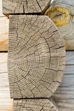 Rectangular wooden block. Stock Photos