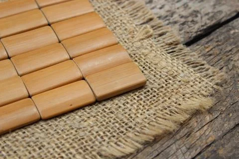 Rectangular wooden boards Stock Photos