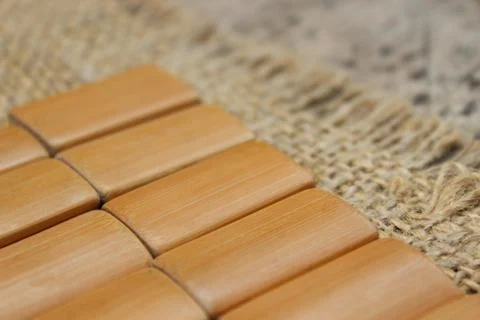 Rectangular wooden boards Stock Photos