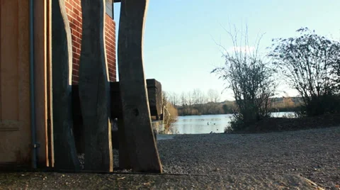 Recuperating after hip replacement (model release) Stock Footage 34040072