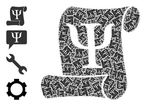 Recursion Neuro-Linguistic Programming Icon Self Collage イラスト素材