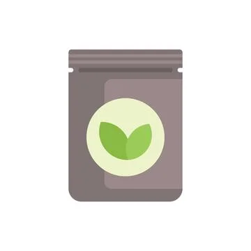 Recyclable doypack pouch packaging with zipper for food branding and retail.. Stock Illustration