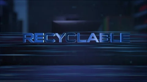 Recyclable Stock Footage 269774277