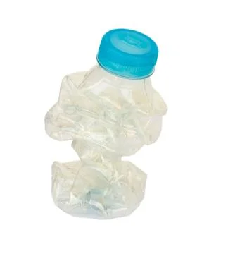 Recyclable  plastic bottles. Stock Photos