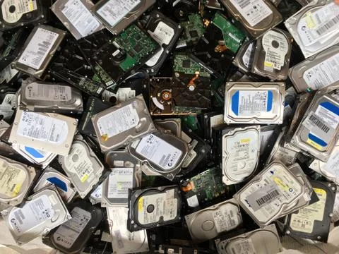 Recyclables-Drives Stock Photos