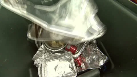 Recycle 13 - Aluminum Video stock 22342055