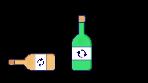 Recycle 2d animation video or remove 2d video. Stock Footage 277515841