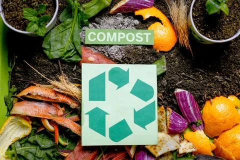 Recycle and composting. Stock Photos