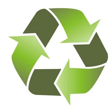 Recycle arrow Stock Illustration