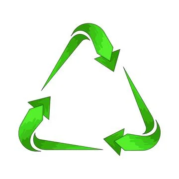 Recycle Arrow illustration Stock Illustration