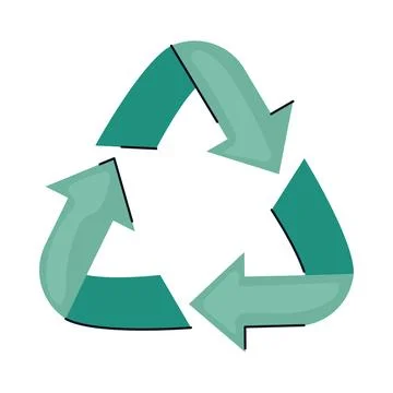 Recycle arrows symbol Stock Illustration