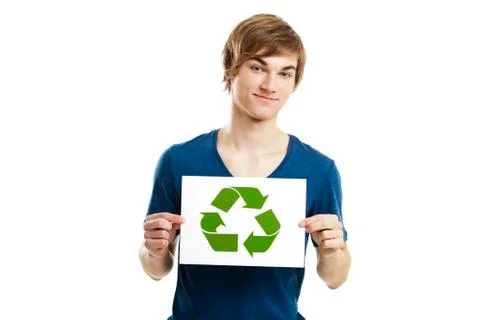 Recycle to a better world Stock Photos