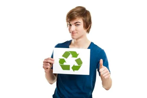 Recycle to a better world Stock Photos