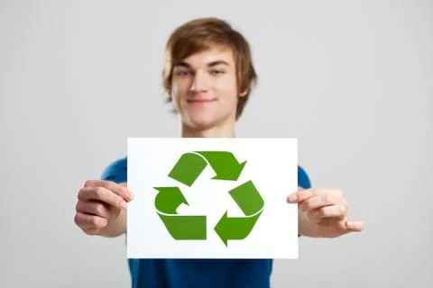 Recycle to a better world Stock Photos