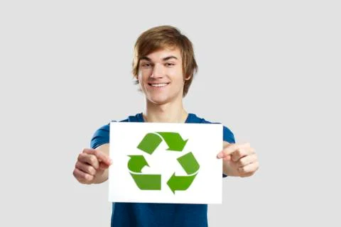 Recycle to a better world Stock Photos