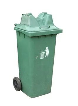 Recycle bin (with clipping path) Stock Photos