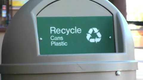 Recycle bin - HD Stock Footage