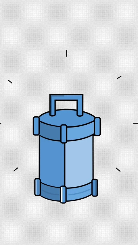 Recycle bin icon animation. Secure document storage. Alpha channel. Stock Footage 292686346