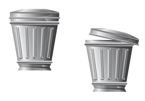 Recycle bin icon Stock Illustration