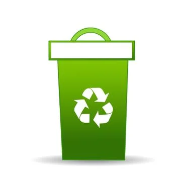 Recycle bin Stock Illustration