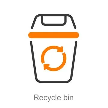 Recycle bin Stock Illustration