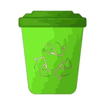 Recycle Bin illustration Stock Illustration