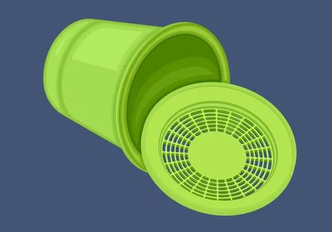 Recycle bin isometric flat vector Recycle bin isometric flat vector 3d ill... Stock Photos