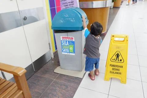 Recycle bin Foto stock