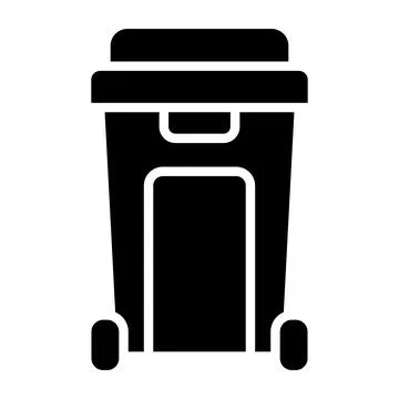 Recycle bin Vector Icon Design Illustration Stock Illustration