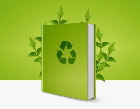Recycle book Stock Illustration