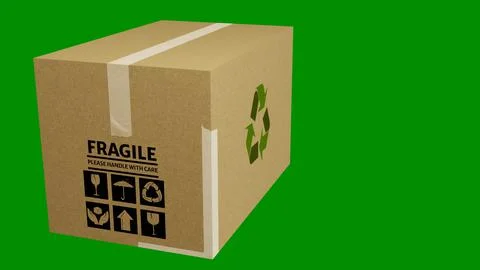 Recycle box Stock Illustration