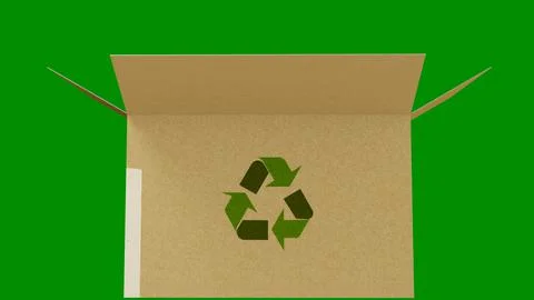 Recycle box Stock Illustration