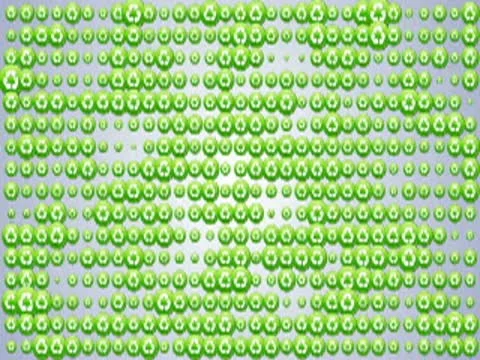 Recycle Button 1 320x240 Stock Footage 10775506