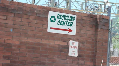 Recycle Center Stock Footage 25116491
