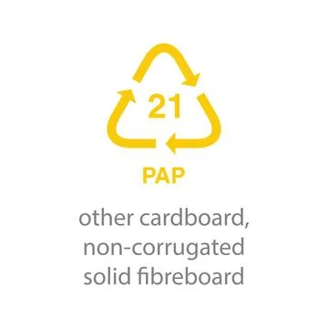 Recycle code icon vector template イラスト素材