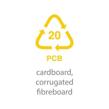 Recycle code icon vector template Illustrazione stock