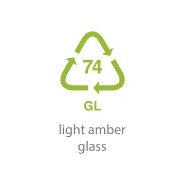 Recycle code icon vector template Stockillustratie