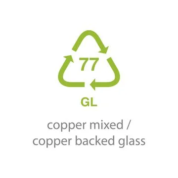 Recycle code icon vector template イラスト素材