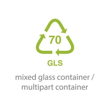 Recycle code icon vector template イラスト素材